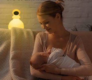 Zenwire LAMPKA NOCNA ASTRONAUTA DLA DZIECI Kolorowa SILIKONOWA LED RGB z pilotem 2