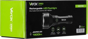 Latarka Vayox Latarka taktyczna 20W 1900lm 17cm Pro Series VA0109 Vayox 15