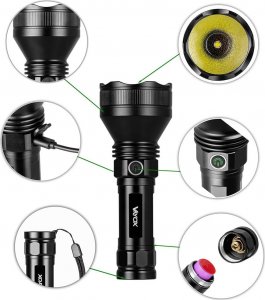 Latarka Vayox Latarka taktyczna 20W 1900lm 17cm Pro Series VA0109 Vayox 3