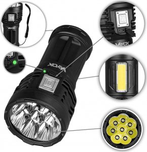 Latarka Vayox Latarka szperacz 600lm 8xLED + COB VA0114 Vayox 3