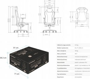 Fotel QUERSUS ICOS.1.2 Beige Rabbit (beżowy) 5