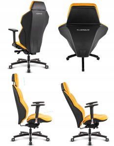 Fotel QUERSUS Fotel QUERSUS ICOS.1.2 Yellow Canary (żółty) 5