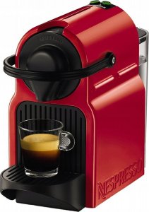 Ekspres na kapsułki Nespresso Coffee maker Inissia Red 2