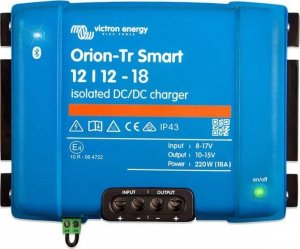 Ładowarka Victron Energy Victron Energy Ładowarka akumulatora Orion-Tr Smart 12/12-18A Isolated DC-DC charger 1