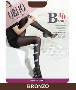 Oblio OBLIO BA4A BASIC 40DEN 5-XXL/BRONZO 1