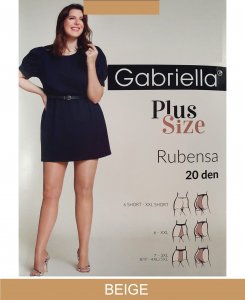 Gabriella GABRIELLA RUBENSA 20DEN 6-XXL/Beige 1