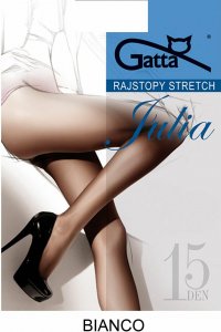 Gatta GATTA JULIA Stretch 15DEN 4-L/Bianco 1