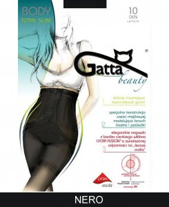 Gatta GATTA BODY TOTAL SLIM 10DEN FUSION 2-S/Nero 1