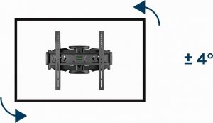 Gembird TV SET ACC WALL MOUNT 32-58"/WM-58ST-01 GEMBIRD 10