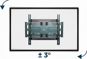 Gembird TV SET ACC WALL MOUNT 40-80"/WM-80ST-01 GEMBIRD 7