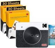 Aparat cyfrowy Kodak Aparat Kodak Mini Shot 3 Retro biały + wkłady 1
