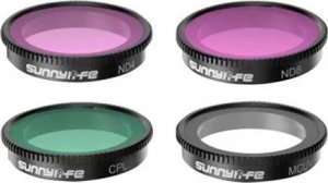 SunnyLife Zestaw 4 filtrów MCUV+CPL+ND4+ND8 Sunnylife do Insta360 GO 3/2 1