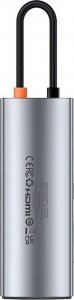 HUB USB Baseus Metal Gleam Series 7 1x SD 1x USB-C PD 1x HDMI  + 3x USB-A 3.0 (B00030708811-00) 2