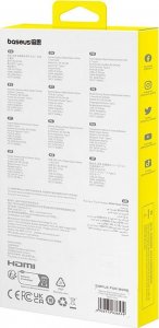 HUB USB Baseus Metal Gleam Series 7 1x SD 1x USB-C PD 1x HDMI  + 3x USB-A 3.0 (B00030708811-00) 10