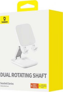 Stojak Baseus Składany stojak na tablet Baseus Seashell (biały) 8