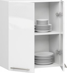 Fabryka Mebli Akord WISZĄCA SZAFKA KUCHENNA OLIWIA W 60cm BIAŁA-BIAŁA POŁYSK H720 2