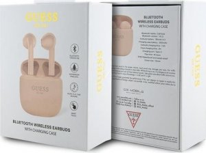 Słuchawki Guess GUTWST26PSP Różowe 2