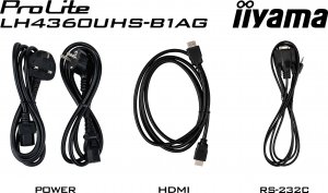 Monitor iiyama ProLite LH4360UHS-B1AG 5
