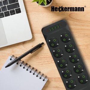 Listwa zasilająca Heckermann Listwa zasilająca Heckermann F35U 5