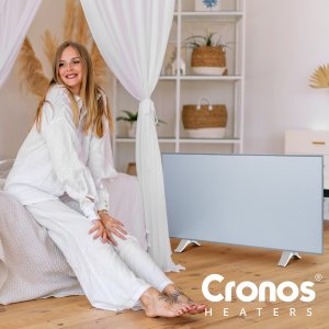 Grzejnik Cronos Panel grzewczy IR CRONOS Synthelith PRO CRP-770TWP Full Grey 3