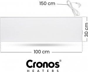 Grzejnik Cronos Panel grzewczy IR CRONOS Synthelith PRO CRP-330TWP White 2