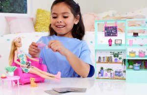 Lalka Barbie Mattel Relaks w kafejce Zestaw + lalka HKT94 6