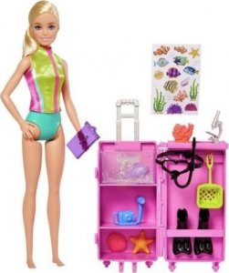 Lalka Barbie Mattel Biolożka morska Zestaw z lalką HMH26 1