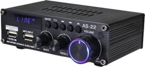 Blitzwolf Wzmacniacz audio AS-22, 45W, Bluetooth 5.0, USB + pilot (czarny) 2