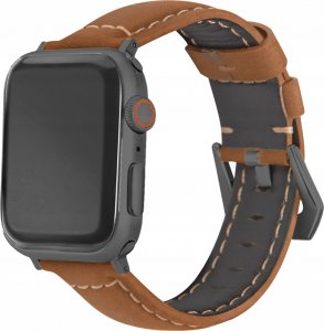 4TechGoods PASEK SKÓRZANY DO APPLE WATCH 3 5 6 7 SE 42/44/45 1