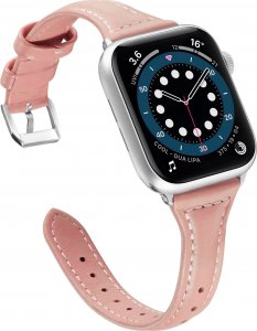 4TechGoods PASEK SKÓRZANY DO APPLE WATCH 5 6 7 8 SE 38 40 41 1