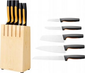 Fiskars Komplet noży w drewnianym bloku Functional Form 5 szt. (1062927) 9