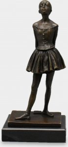 rzezbyzbrazu Mała Czternastoletnia Tancerka alla Degas Rzeźba z Brązu 1