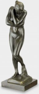 rzezbyzbrazu Ewa wg Auguste Rodin Rzeźba z Brązu Patynowana 1