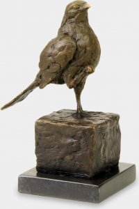 rzezbyzbrazu Ptak Drapieżny Rzeźba z Brązu 1