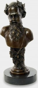 rzezbyzbrazu Popiersie Bachusa Rzeźba z Brązu 1