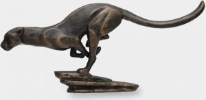 rzezbyzbrazu Biegnąca Puma Żeliwna Rustykalna Figura Dekoracyjna 1