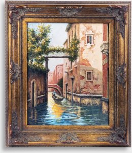 rzezbyzbrazu Obraz Zaułek w Wenecji 1