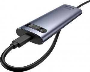 Kieszeń Baseus Obudowa dysku SSD Baseus FlyJoy (szara) 3