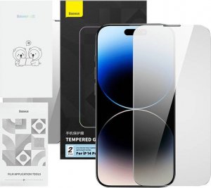 Baseus Szkło hartowane prywatyzujące Baseus Crystal Series iPhone 14 PRO 1