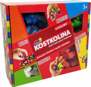 Art and Play Kostkolina czerwona 4 kolory 1