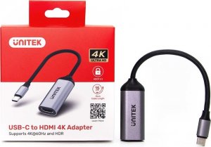 Adapter USB Unitek V1420A USB-C - HDMI Szary (V1420A) 6