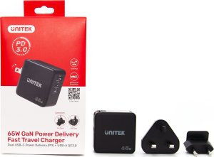 Ładowarka Unitek 1x USB-A 2x USB-C 3.25 A (P1117B) 9