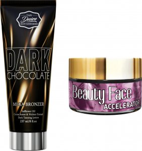 Tan Desire Tan Desire Dark Chocolate + Słoiczek Beauty Face 1