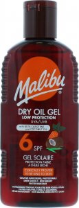 Malibu Malibu Dry Oil Gel Suchy Olejek W Żelu SPF6 200ml 1
