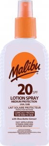 Malibu Malibu Protective Lotion SPF20 Wodoodporny Spray 200ml 1