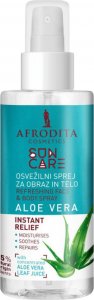 Afrodita Afrodita Sun Care Aloe Vera Odświeżający Spray Do Twarzy I Ciała 1