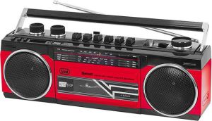 Radioodtwarzacz Trevi RR501 czerwony 1