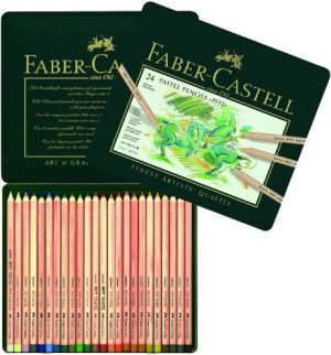 Faber-Castell Pastele oĹ‚Ăłwkowe PITT 24 kolory 1