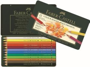 Faber-Castell Kredki Polychromos 12 kolorĂłw 110012 1