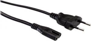Kabel zasilający Value VALUE Power cord Euro plug 2p.BU 3m 118,11inch black - 19.99.2092 1